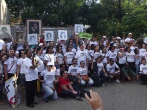 Movimento reuniu cerca de mil pessoas, segundo a organização. (Foto: Valdivan Veloso/G1)