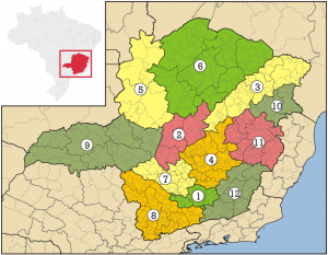 Minas Gerais - Mesorregiões