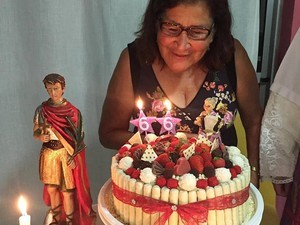 Mãe de Gusttavo Lima fez aniversário neste mês (Foto: Reprodução/Facebook)