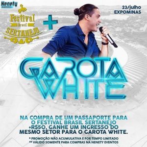 Garota White com Wesley Safadão