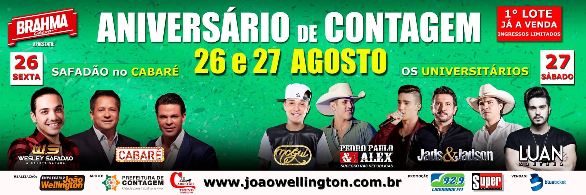 Nelson Wilians ganha festa de aniversário com show de Wesley Safadão