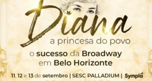 Musical “Diana – A Princesa do Povo” estreia turnê nacional em Belo Horizonte